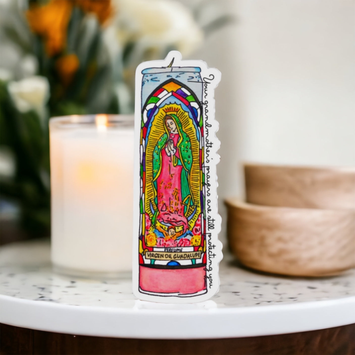 Your Grandmother's Prayers Sticker