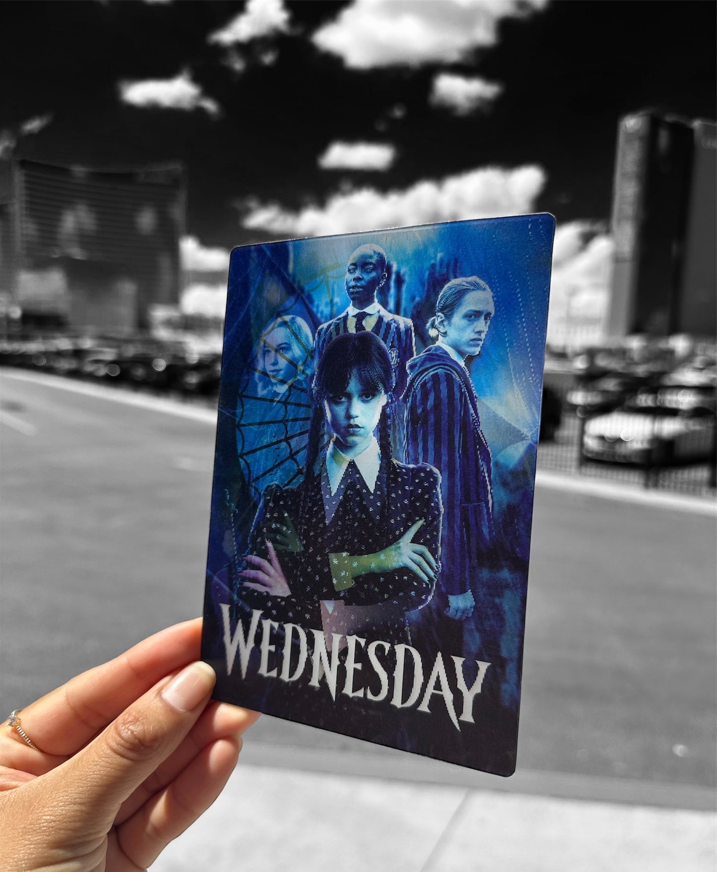 Wednesday 3-D Sticker Decal