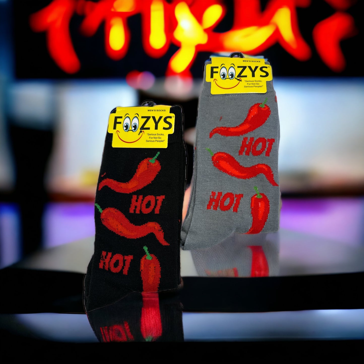 Hot Chili - Themed Novelty Socks