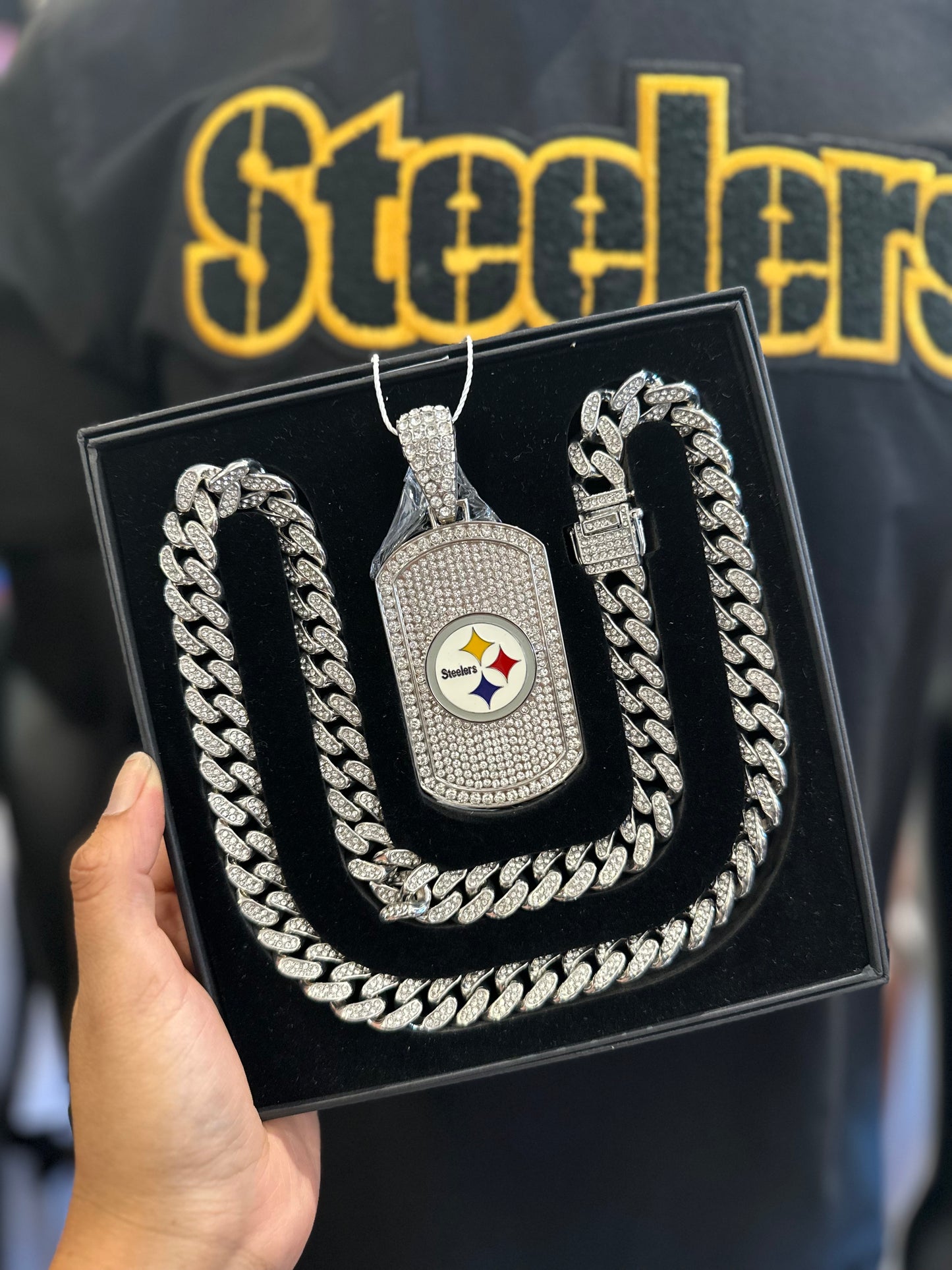 Steelers Cuban Chain