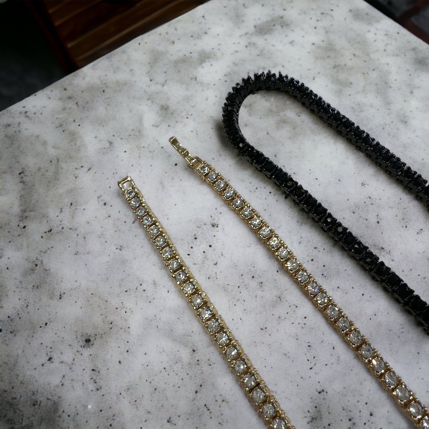Cubic Zirconia Tennis Necklace