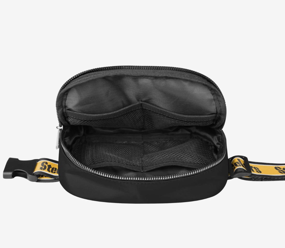 Steelers Small NFL Unisex-Adult NFL Team Color Crossbody Belt Bag