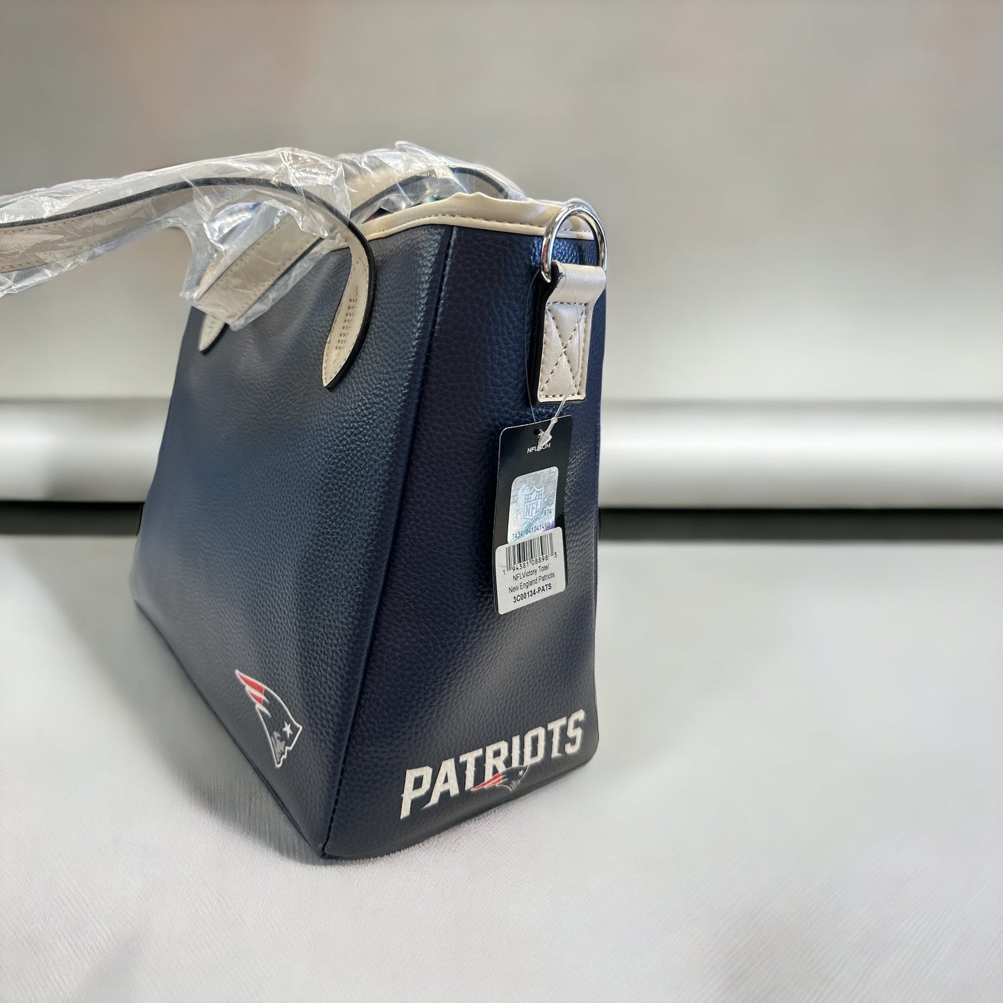 Patriots Victory Vegan Leather Tote Bag