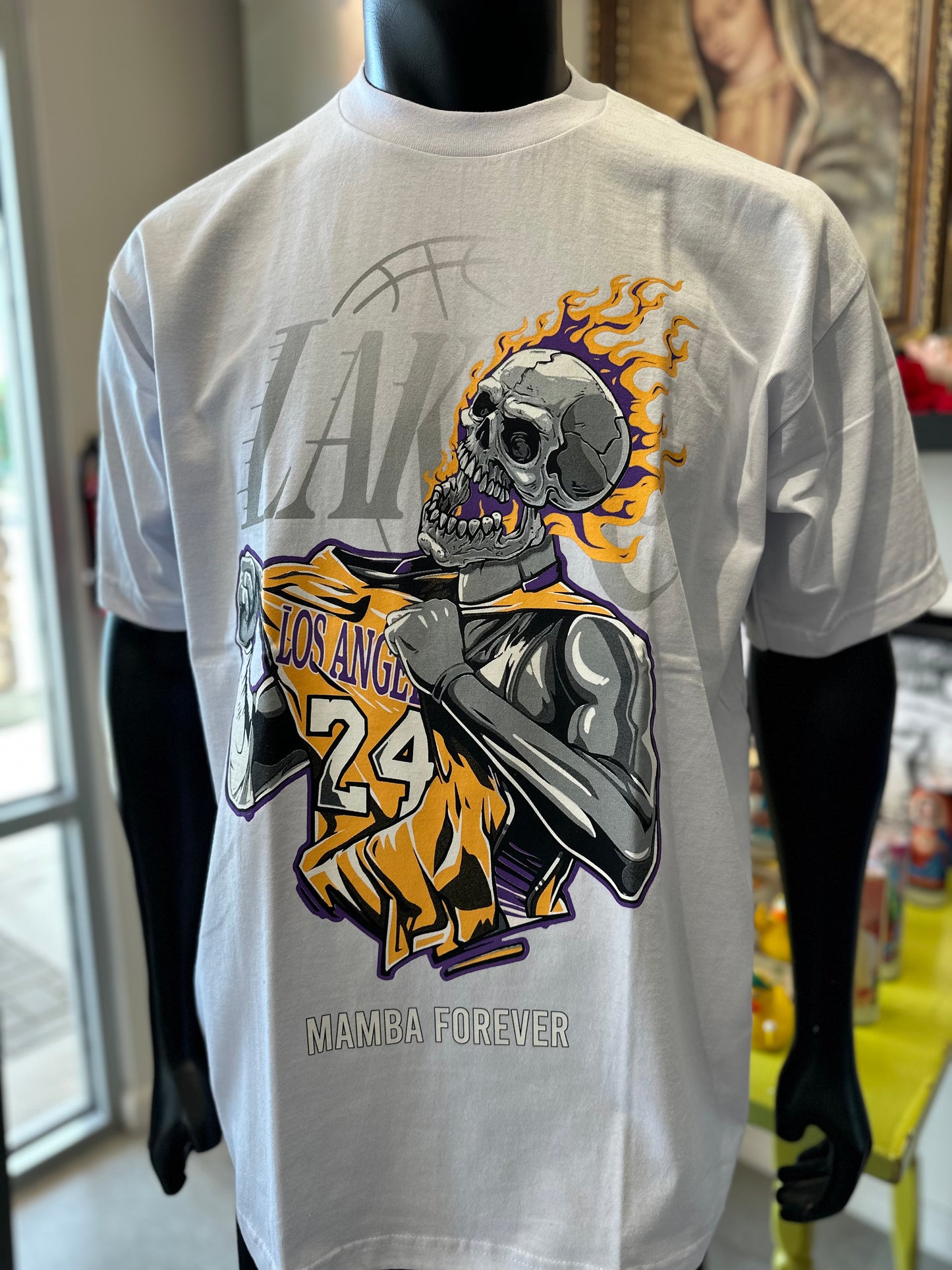 Mamba Forever Skull Shirt