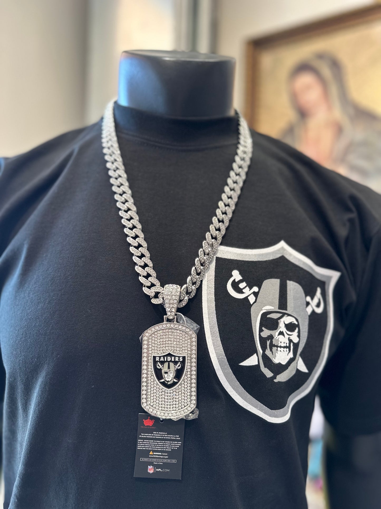 Raiders Cuban Chain