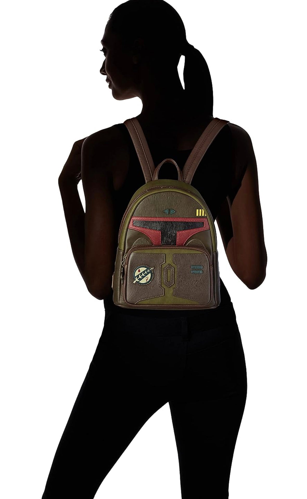 Loungefly Star Wars Boba Fett No Good To Me Dead Cosplay Womens Double Strap Shoulder Bag Purse