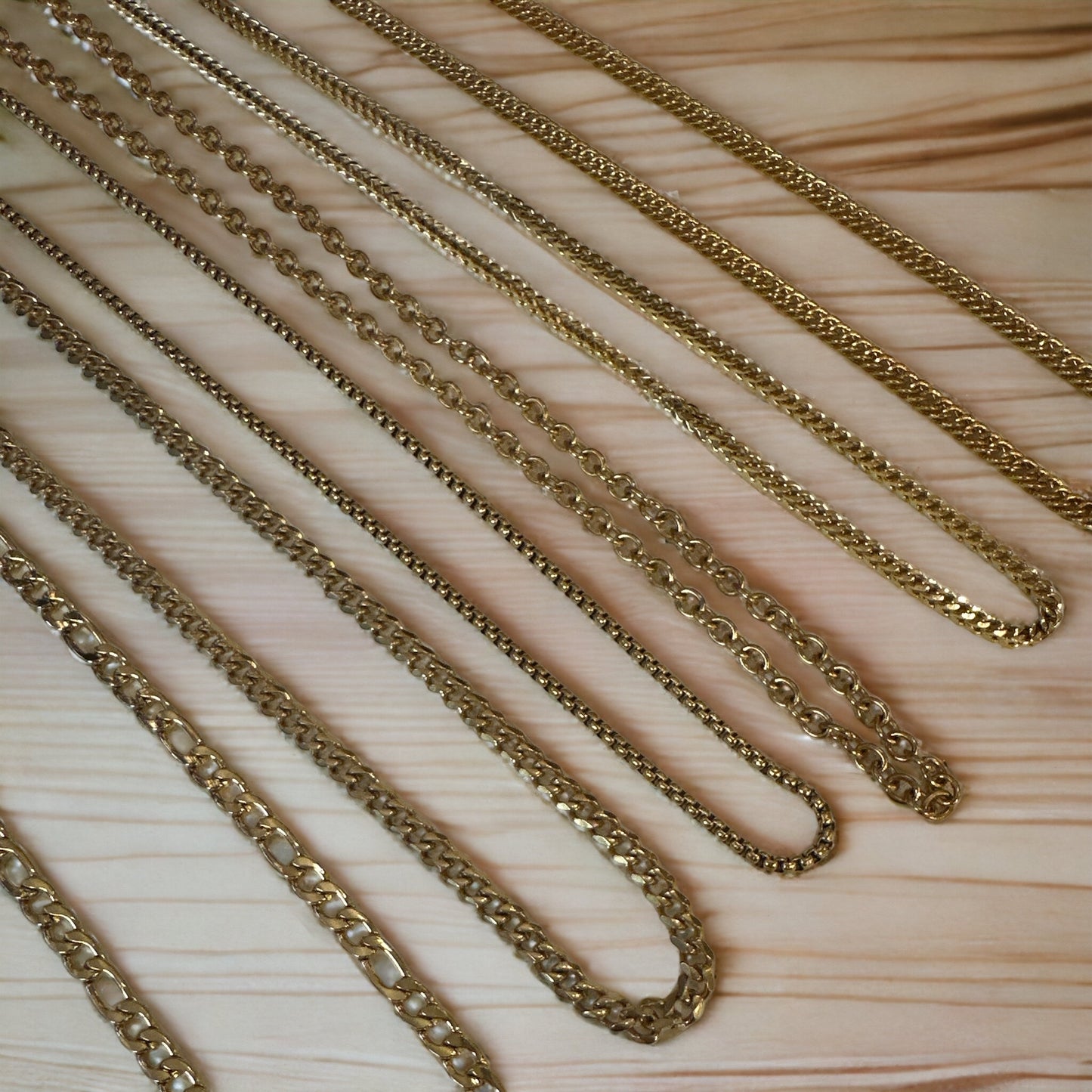 Gold Stainless Steel Chain