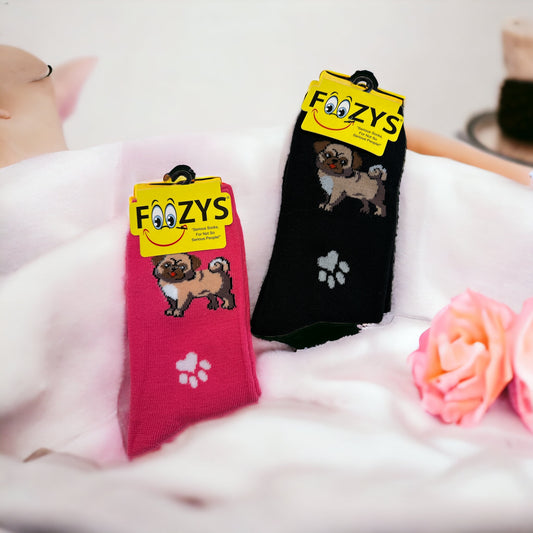Baby Pug - Novelty Themed Socks