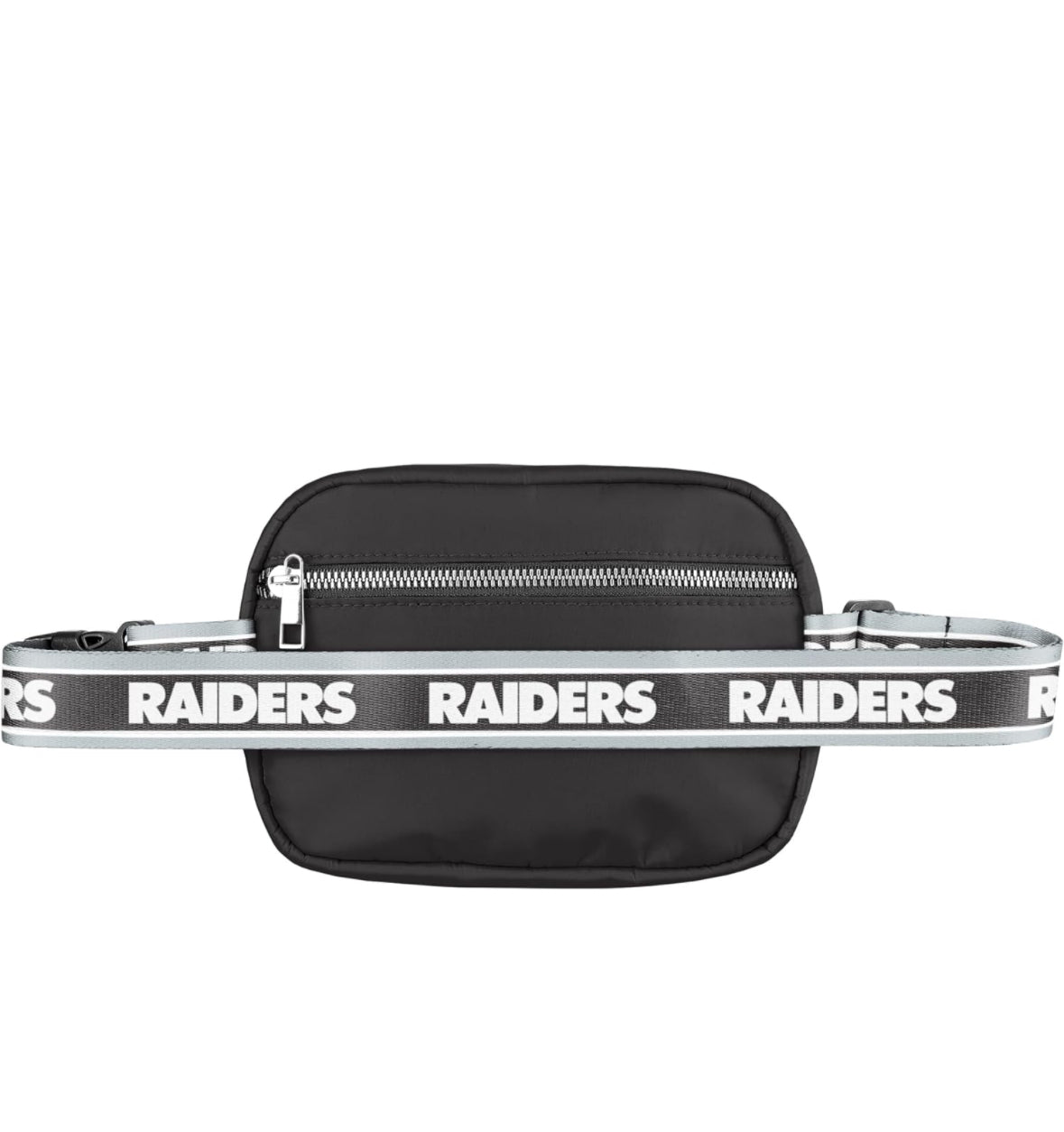 Raider NFL Unisex-Adult NFL Team Color Crossbody Belt Bag