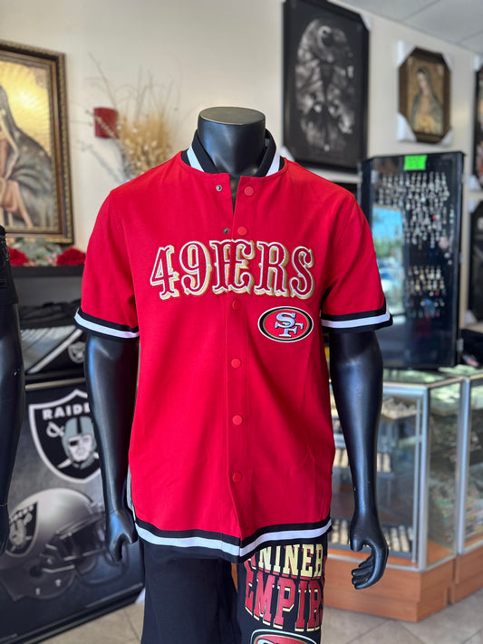 Pro Standard San Francisco 49ers Classic Warm Up Short Sleeve Jacket