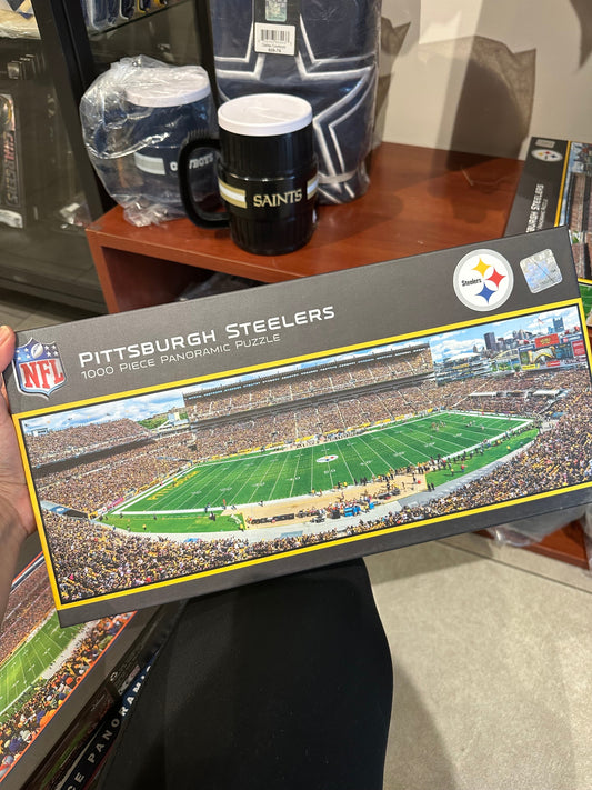 Steelers 1000 Panoramic Team Puzzle