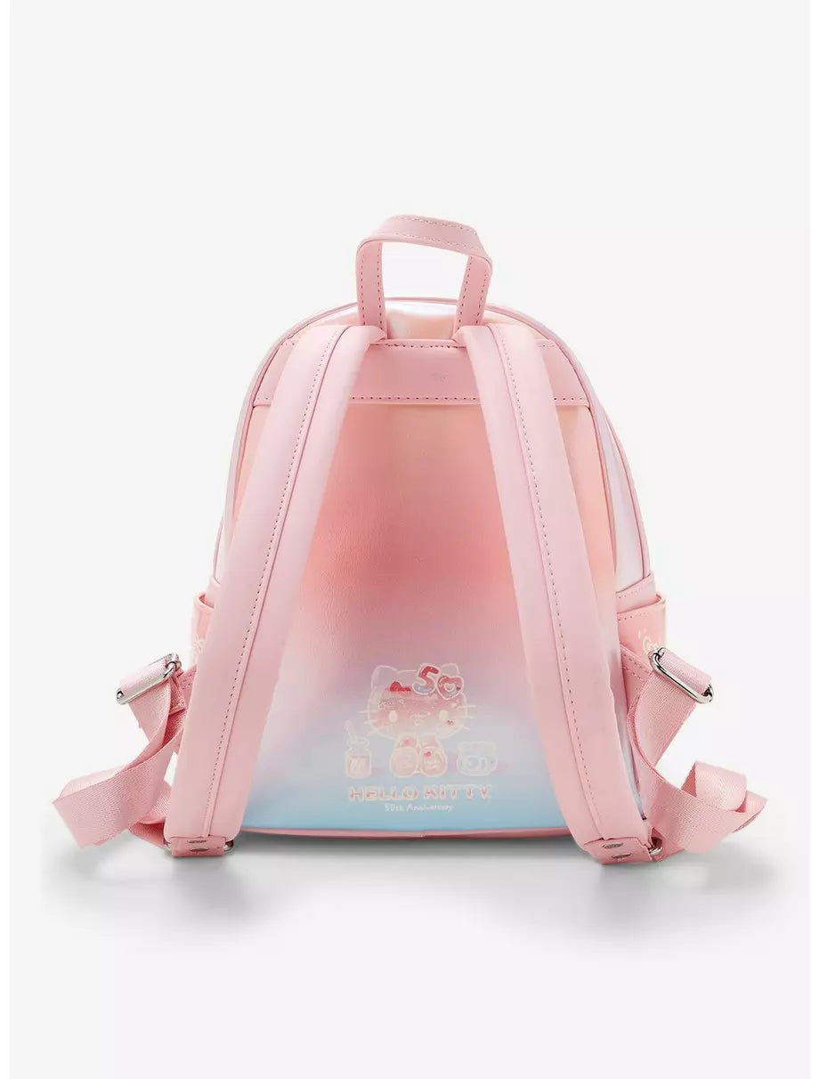 Loungefly Hello Kitty Confetti Pastel Mini Backpack