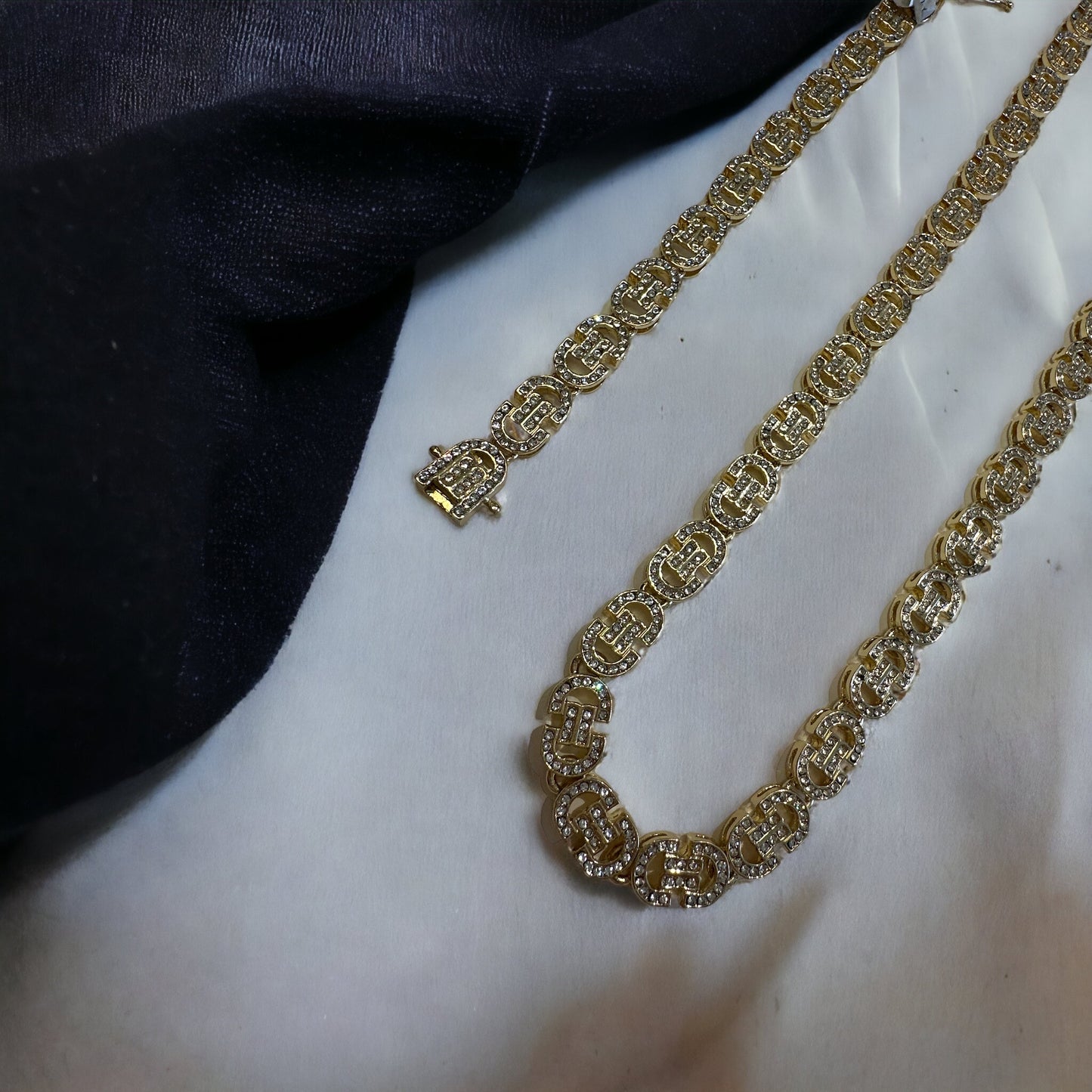 Diamond Cut Cuban Link Chain