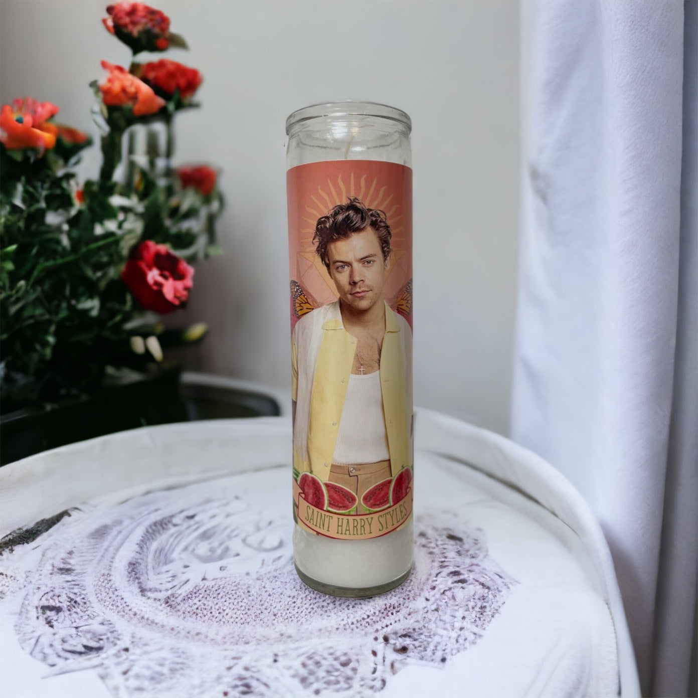 Harry Styles Devotional Candle