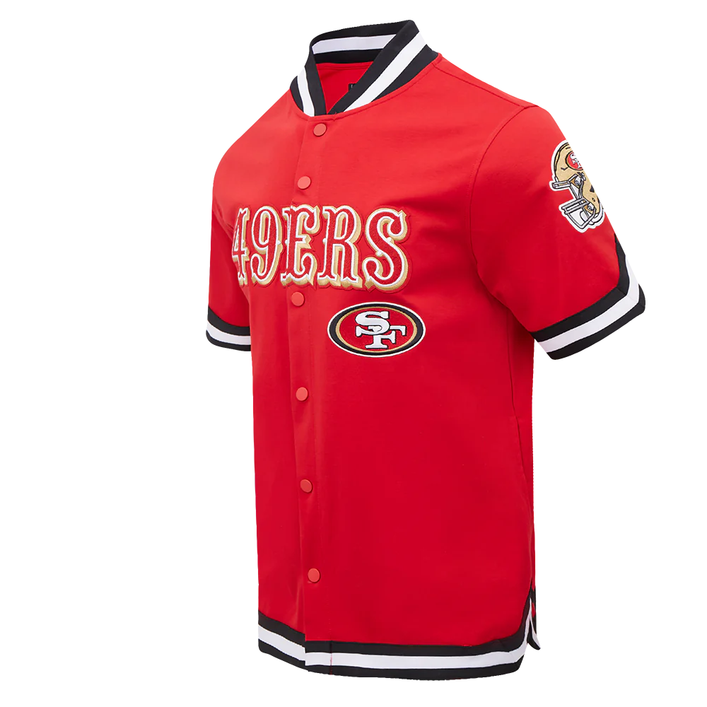 NFL SAN FRANCISCO 49ERS WARM UP JACKET