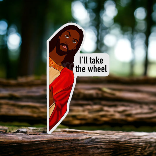 I'll take the wheel Jesus