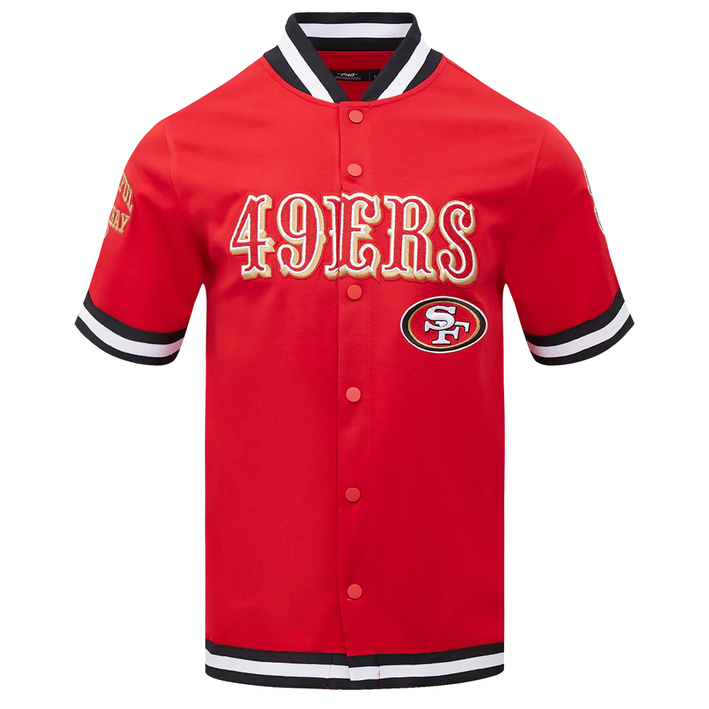 NFL SAN FRANCISCO 49ERS WARM UP JACKET