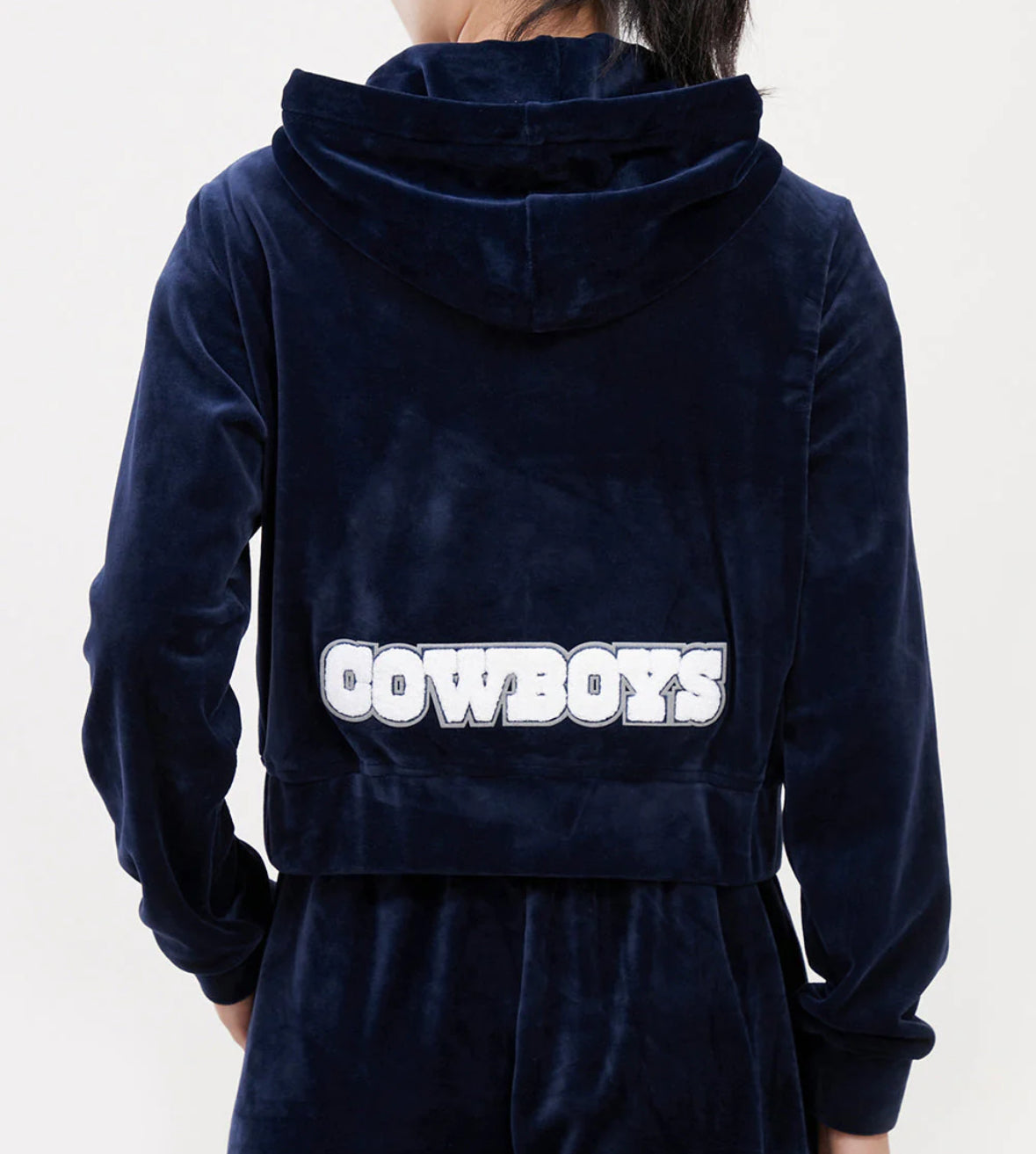 Dallas Cowboys Classic Velour Fz Po Hoodie