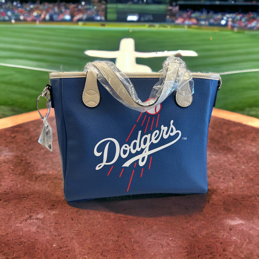 Dodgers Victory Vegan Leather Tote Bag