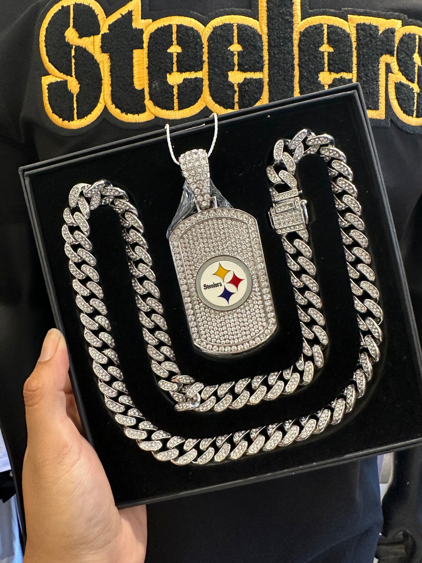 Steelers Cuban Chain
