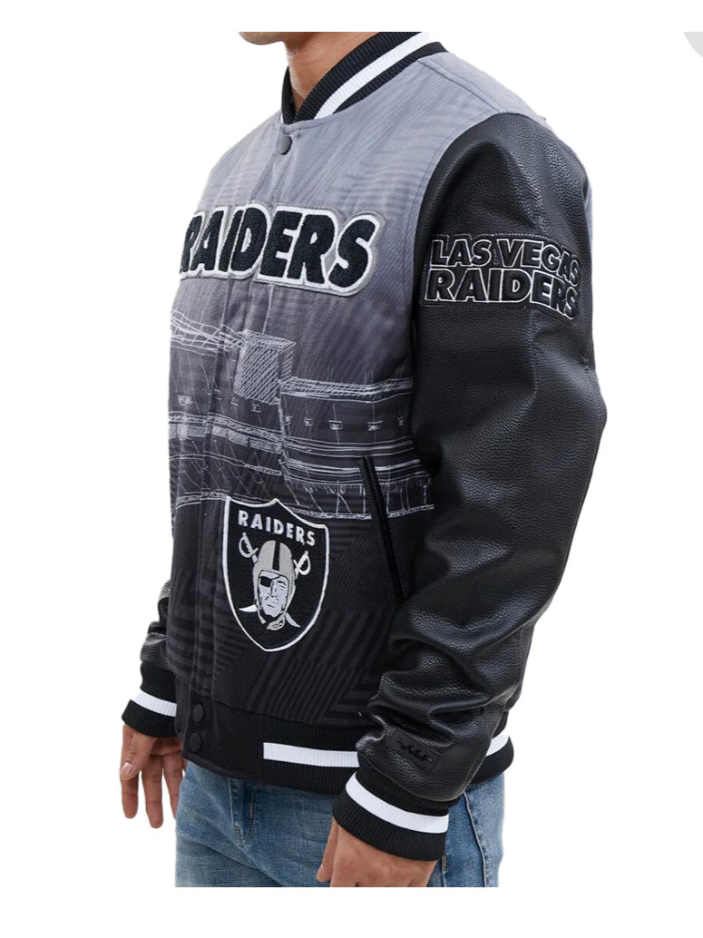 LAS VEGAS RAIDERS VARSITY JACKET