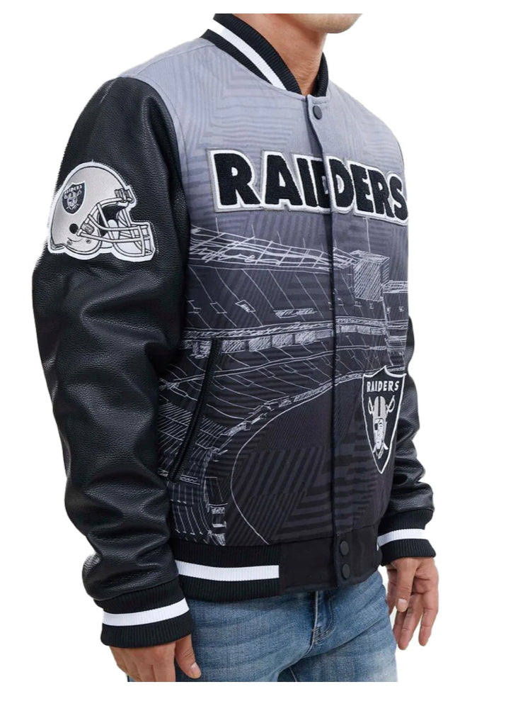 LAS VEGAS RAIDERS VARSITY JACKET