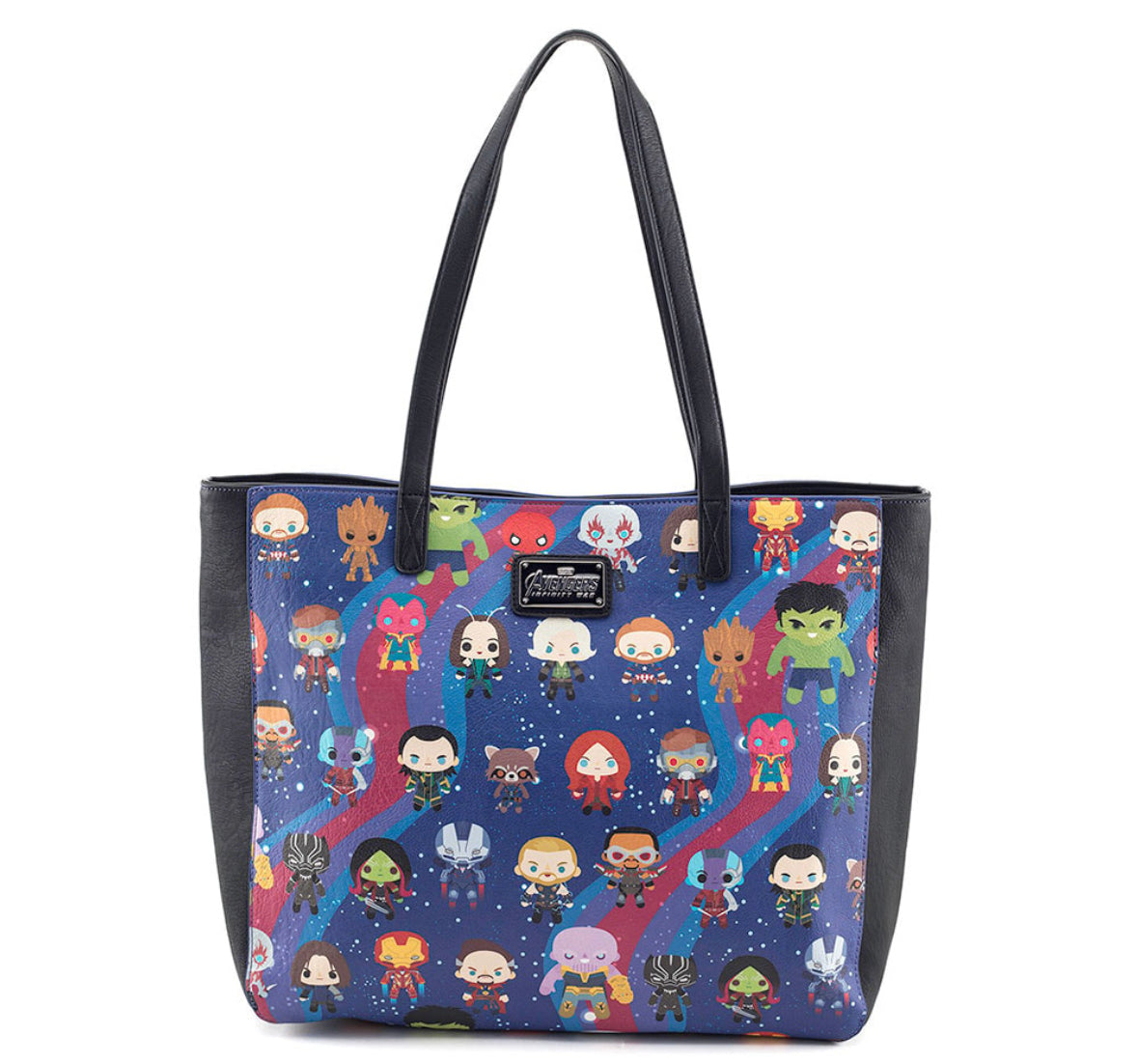 AVENGERS INFINITY WAR KAWAII PRINT TOTE BAG