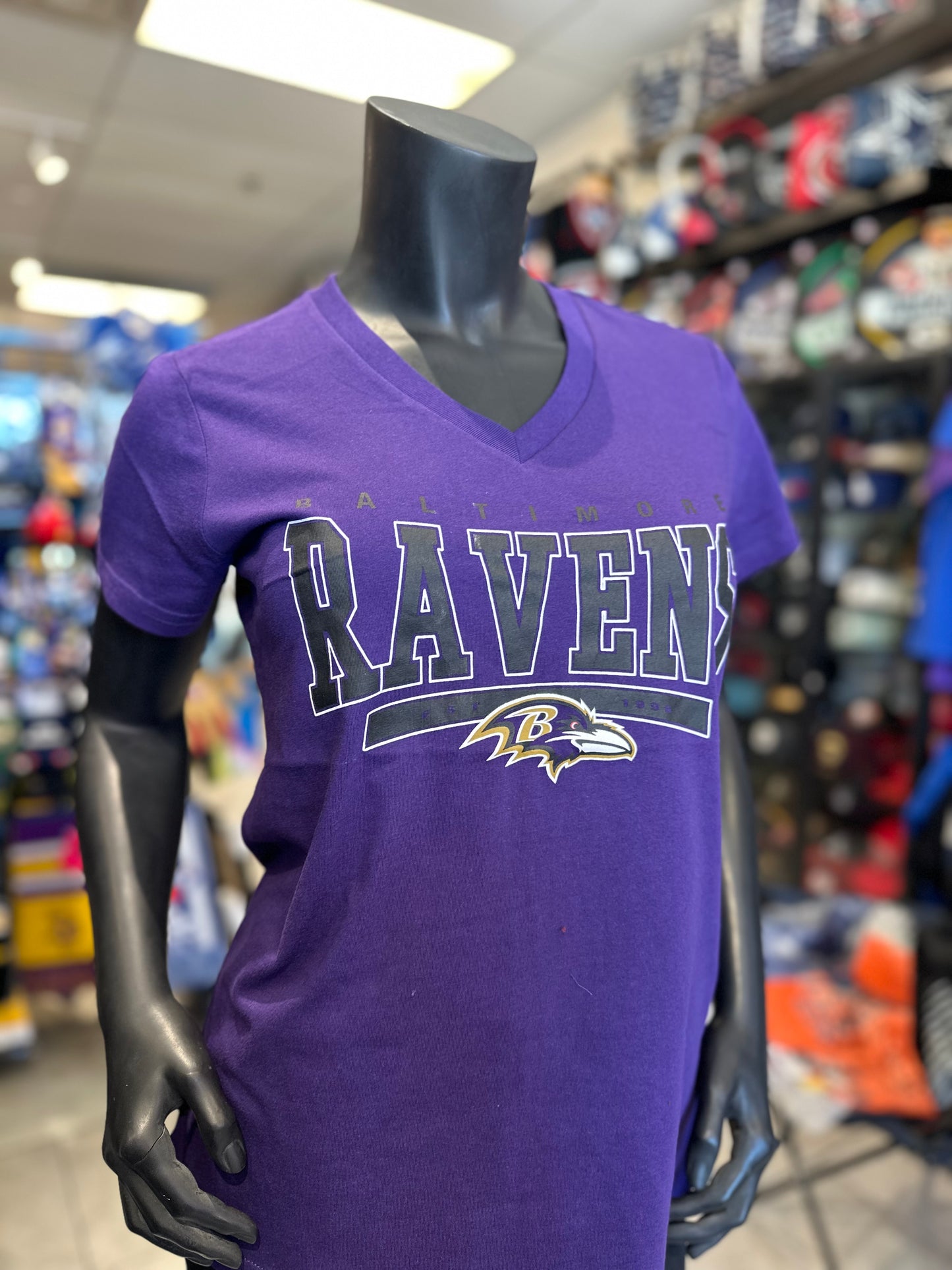 Women's G-III NFL V-Neck Tee