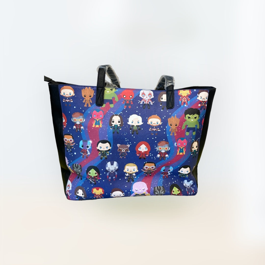 AVENGERS INFINITY WAR KAWAII PRINT TOTE BAG