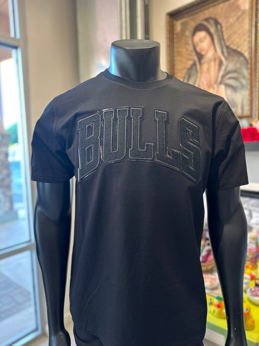 Chicago Bulls Triple Black Shirt