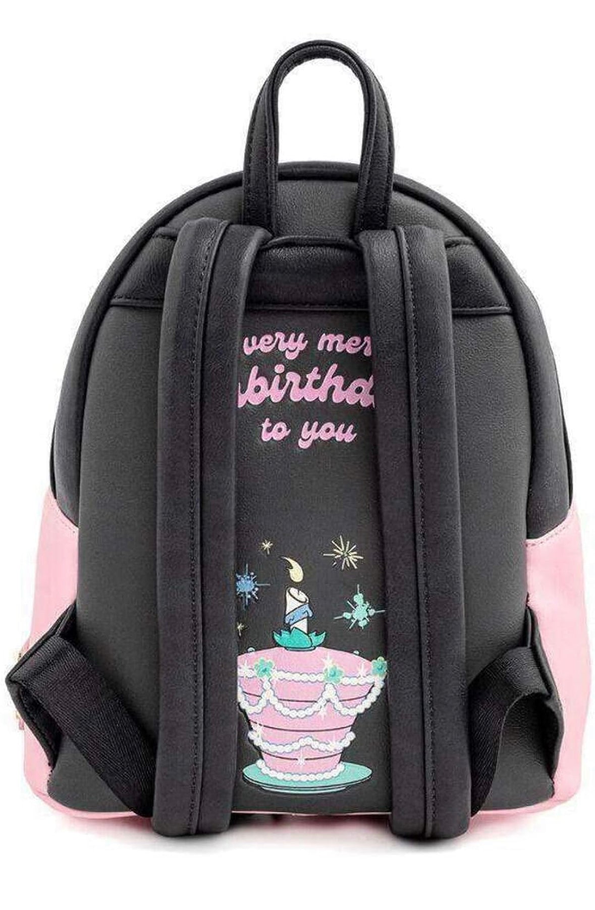 Loungefly Disney Alice in Wonderland A Very Merry Birthday To You Womens Double Strap Shoulder Bag Purse