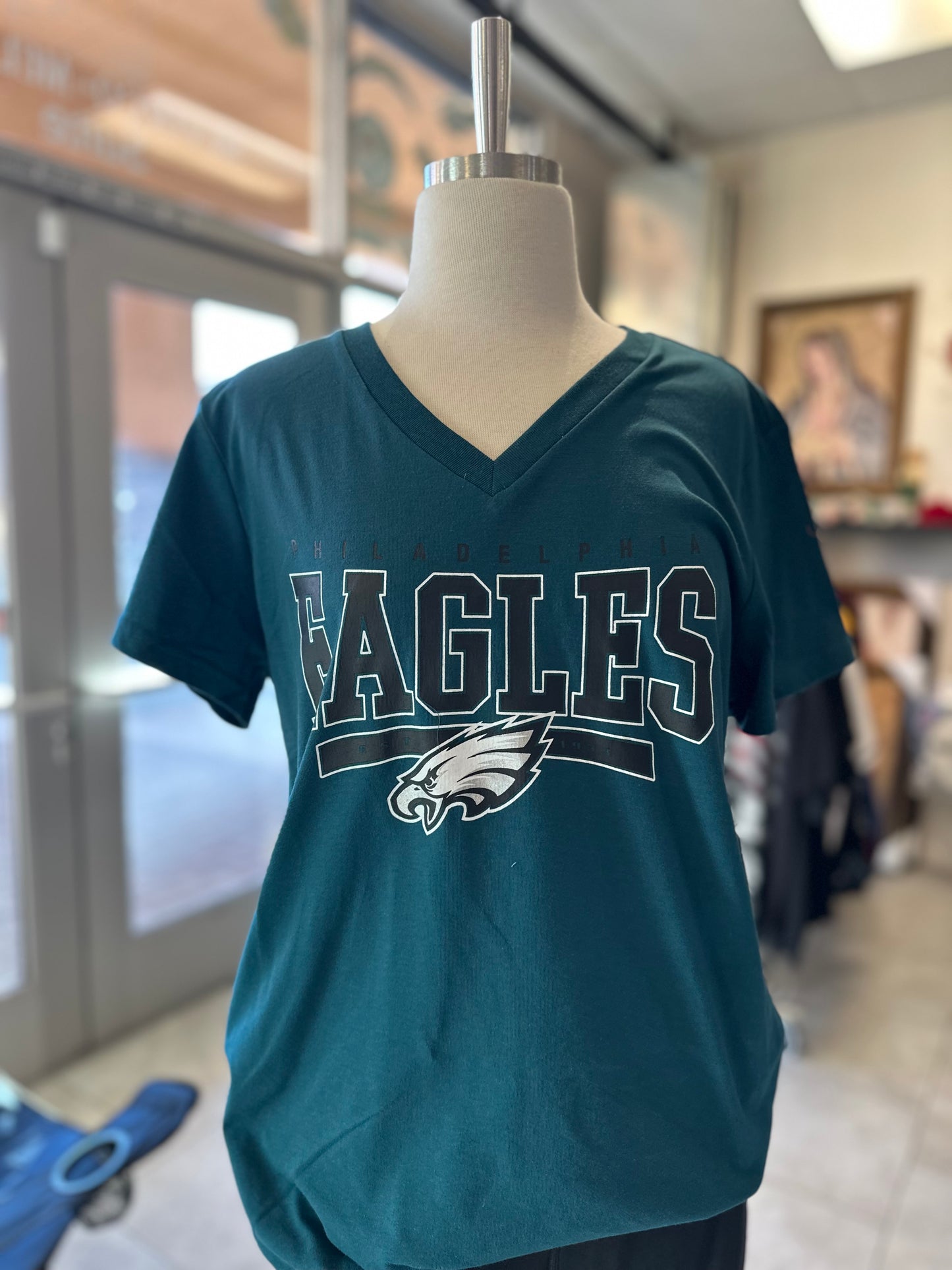 Women's G-III NFL V-Neck Tee