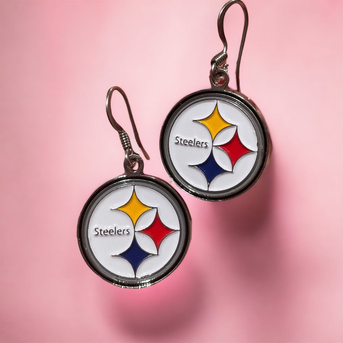 Patriots- Steelers- Broncos NFL Dangle Earrings
