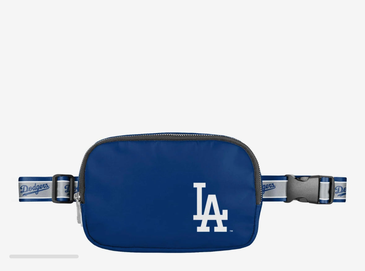 Dodgers NFL Unisex-Adult NFL Team Color Crossbody Belt Bag