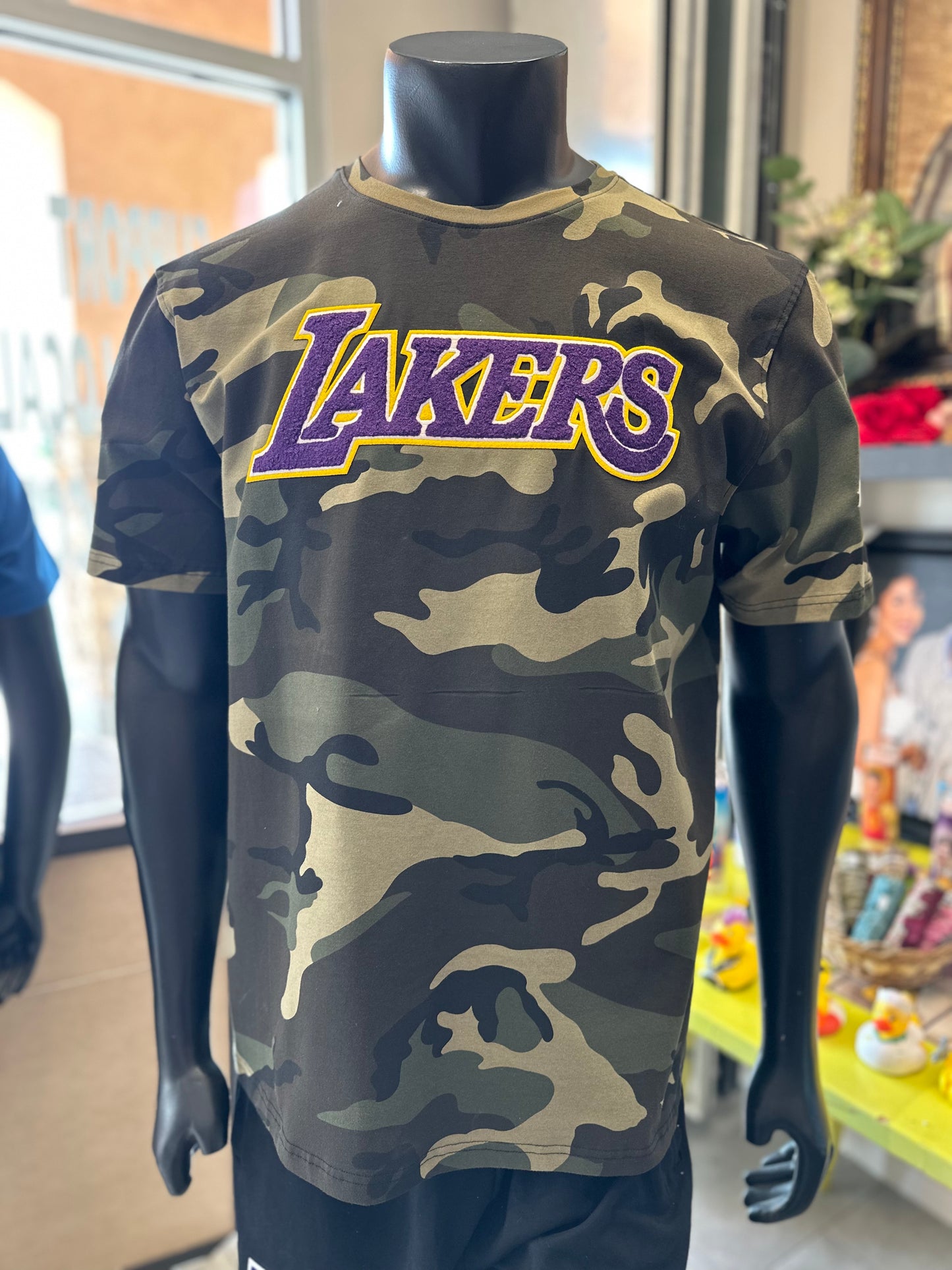 Los Angeles Lakers Camo Shirt