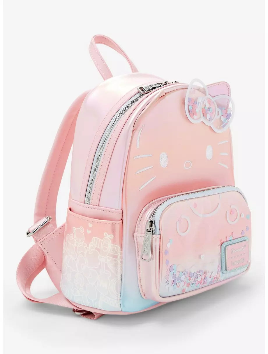 Loungefly Hello Kitty Confetti Pastel Mini Backpack