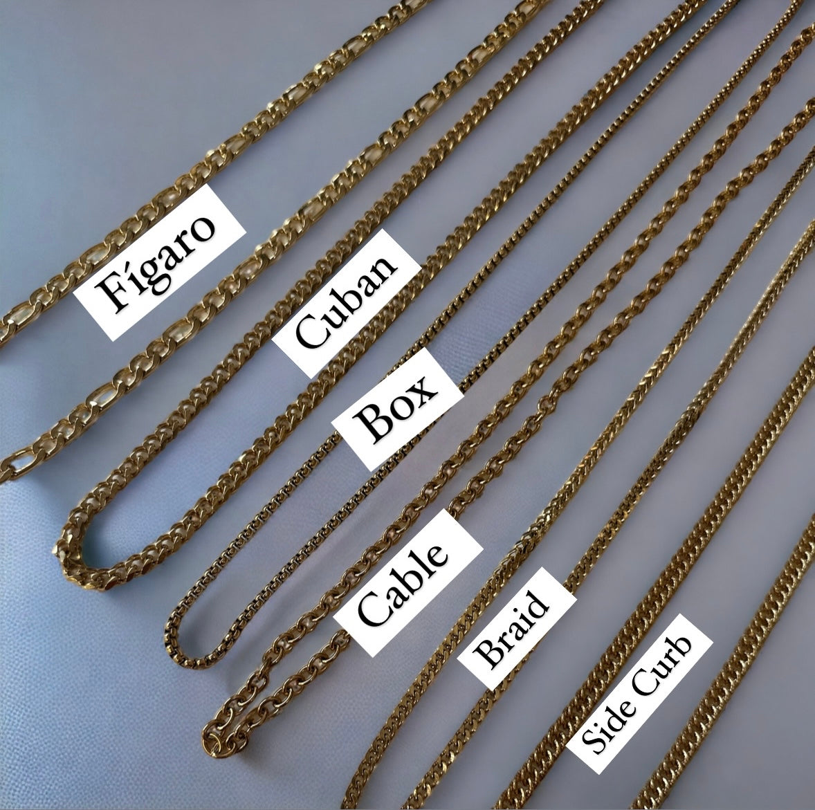 Gold Stainless Steel Chain