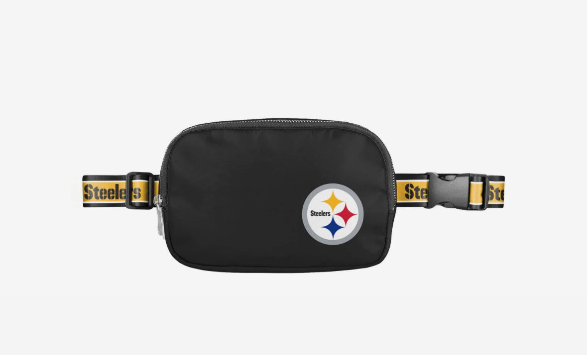 Steelers Small NFL Unisex-Adult NFL Team Color  Crossbody Belt Bag