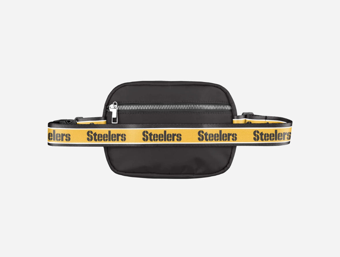 Steelers Small NFL Unisex-Adult NFL Team Color  Crossbody Belt Bag