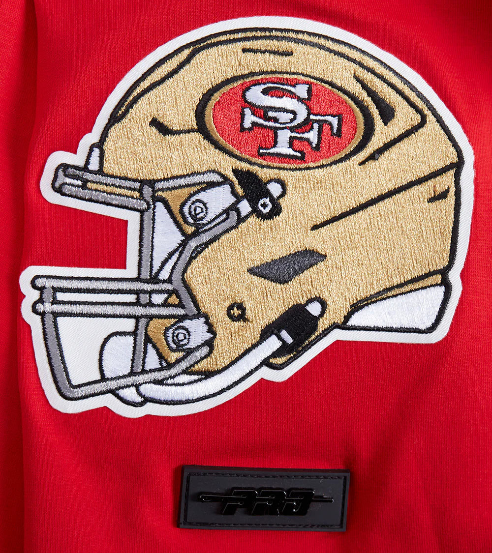 NFL SAN FRANCISCO 49ERS SCRIPT TAIL TEE