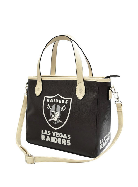 Las Vegas Raiders Victory Vegan Leather Tote Bag