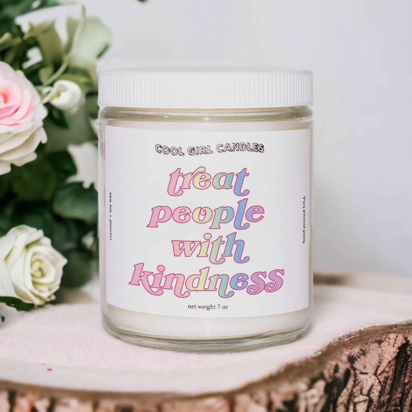 Treat People With Kindness Candle