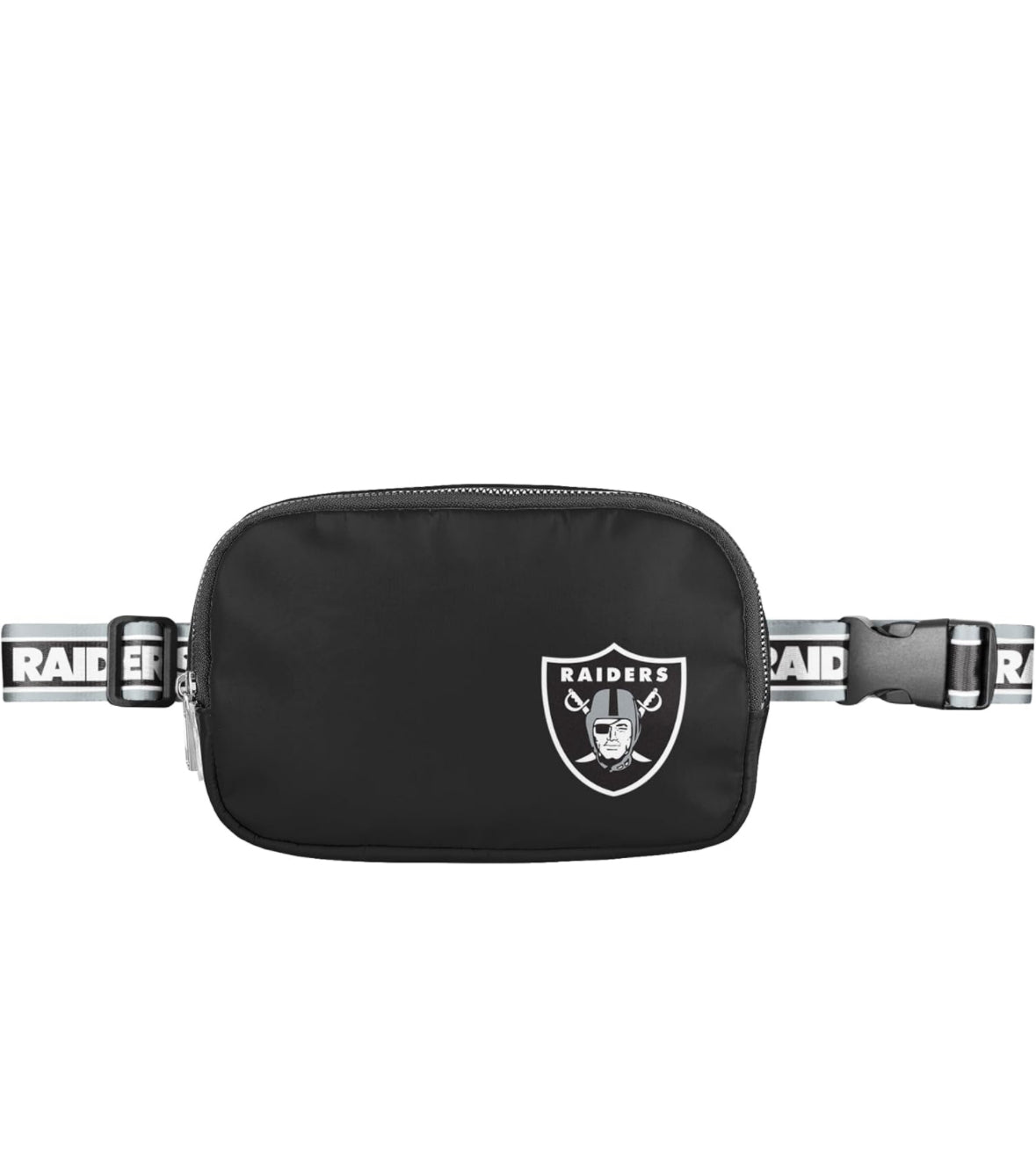 Raider NFL Unisex-Adult NFL Team Color Crossbody Belt Bag
