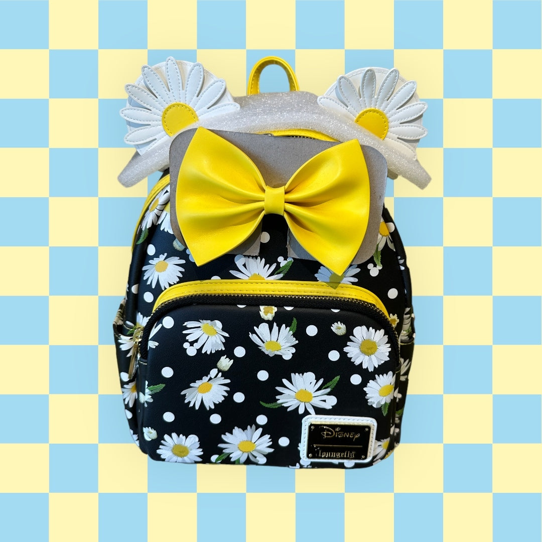 Loungefly Minnie Mouse Daisies Mini Backpack