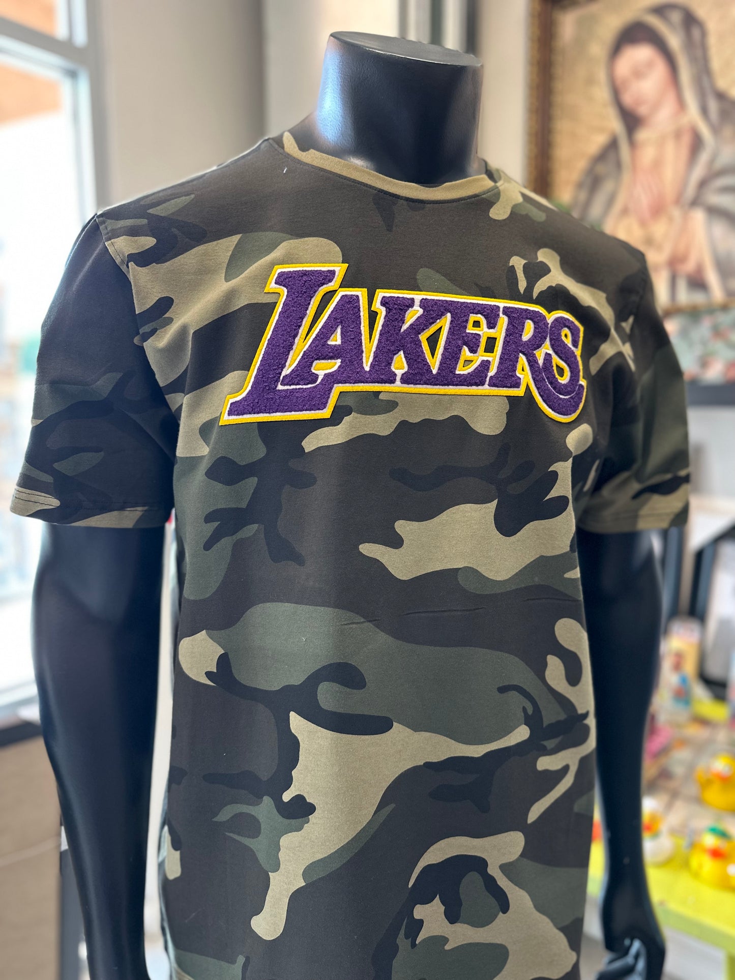 Los Angeles Lakers Camo Shirt