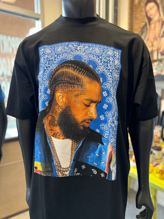 Nipsey Blue Shirt