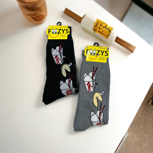Chinese Food - Themed Novelty Socks