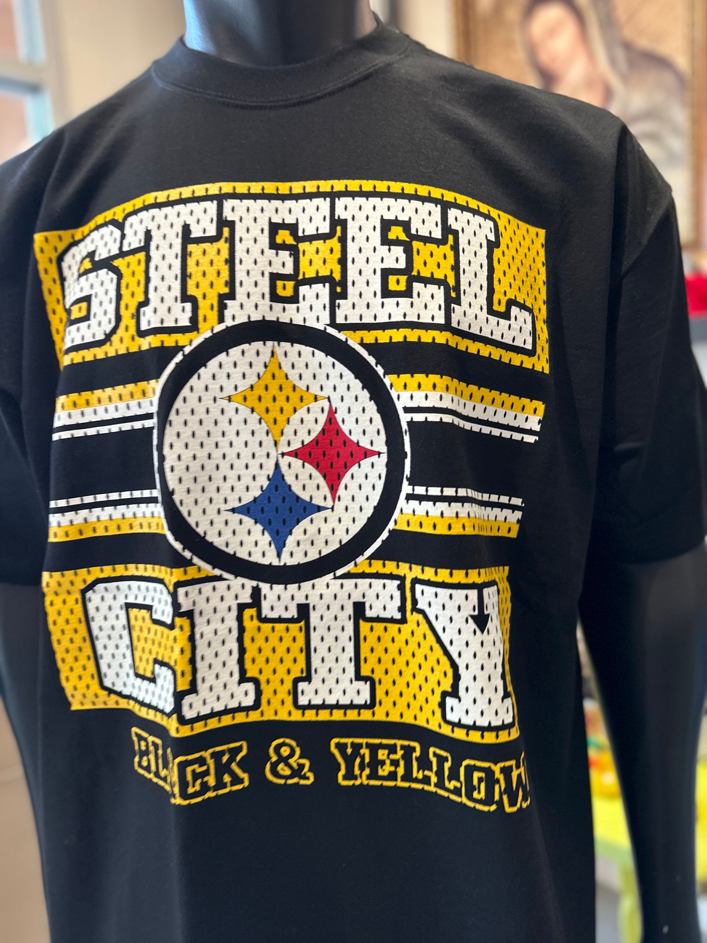 Steelers Black & Yellow Shirt