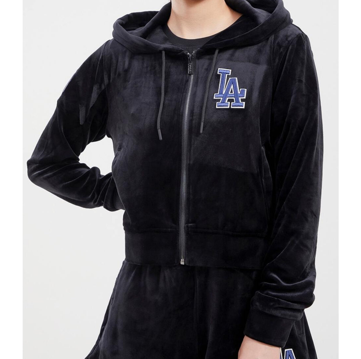 Los Angeles Dodgers Classic Velour Hoodie