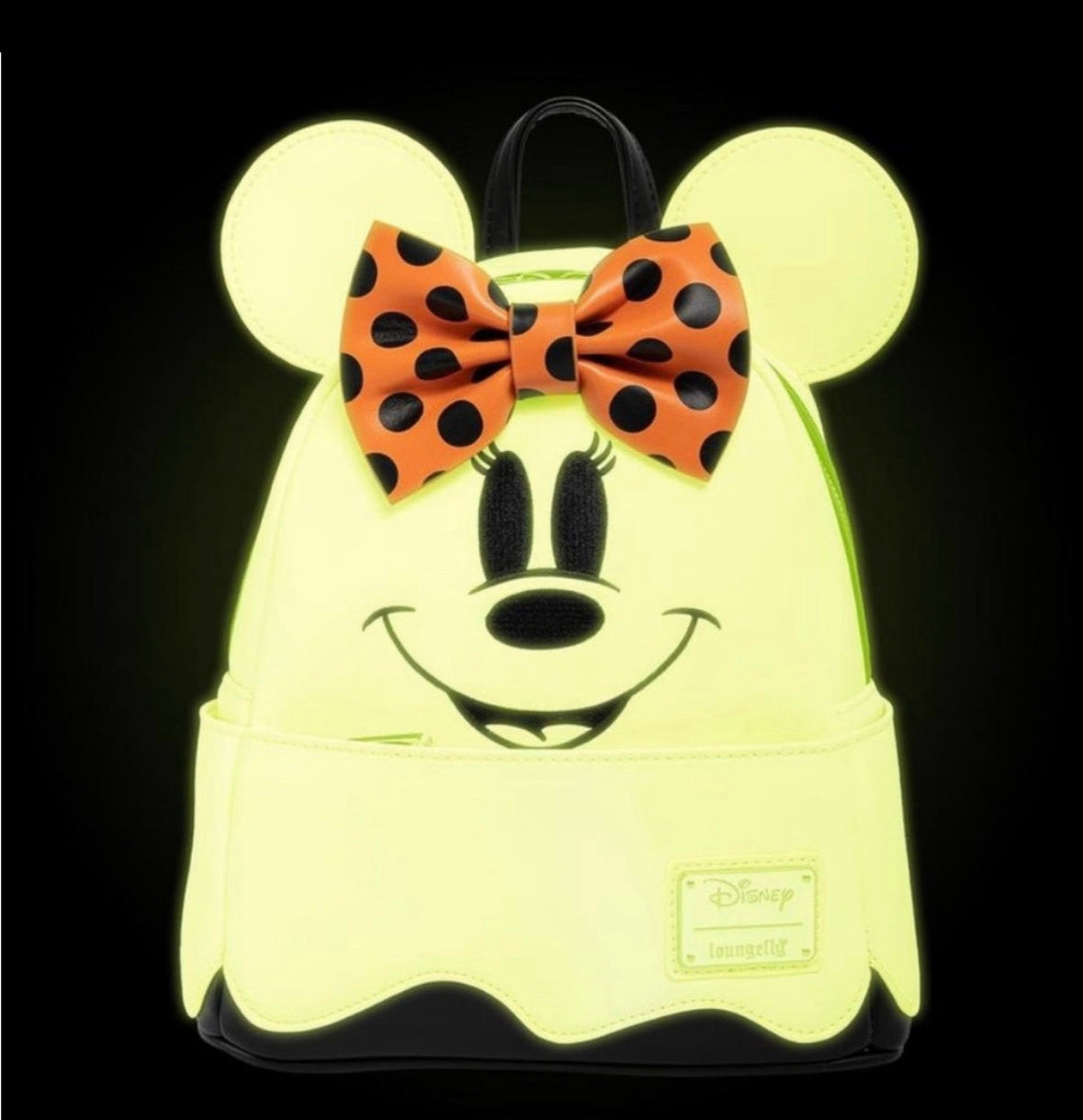 Glow in the Dark Minnie Backpack